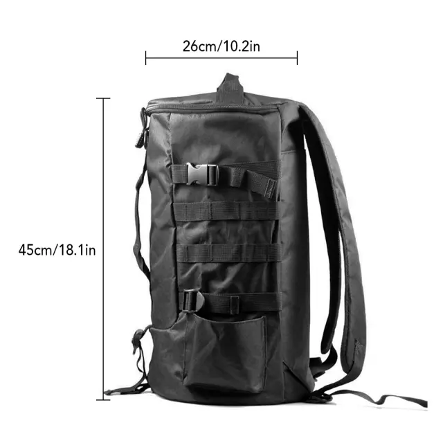 Mochila Multi-Funcional de Grande Capacidade para Pesca, Camping e Viagens ao Ar Livre