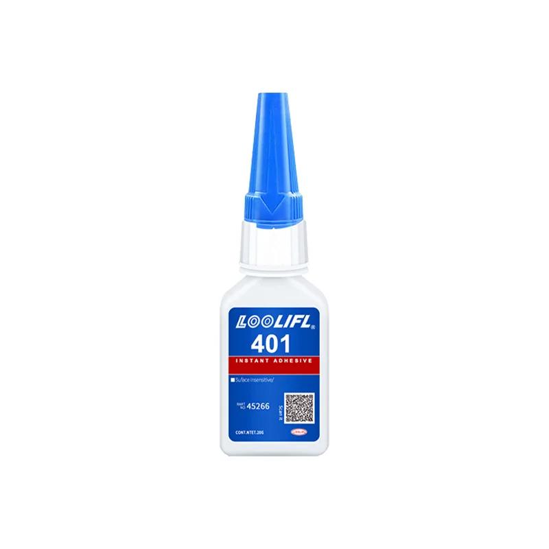 A nova e atualizada 401 Super Hydroacrilato cola, 5 segundos de secagem instantânea, impermeável, boa estabilidade, ferramenta de ligação completa. Adequado para madeira, plástico, cerâmica, metal, borracha, etc. - Image 1
