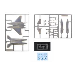 4D Montado Fighter Plane Kits, Avião Modelos, Simulação Modelo, Brinquedo para Crianças, 144 - Image 5