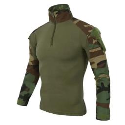 US Exército Tático Uniforme Militar, Airsoft Camuflagem, Combate-Comprovado Camisas, Ataque Rápido, Camisa de Manga Longa, Batalha Strike - Image 2
