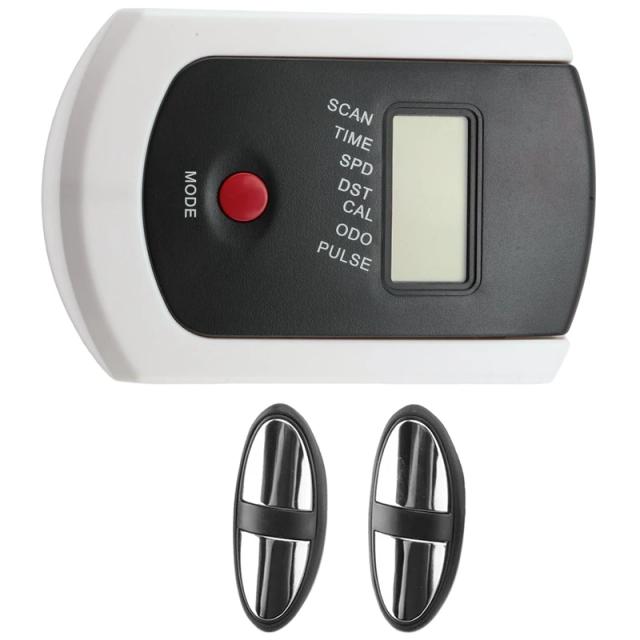 Velocímetro Magnético para Bicicletas Estacionárias com Monitor de Frequência Cardíaca e Funções de Fitness