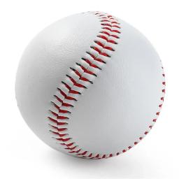 Softball de beisebol branco para homens, treinamento hardball, produtos de fitness, jogo de equipe prática, bolas artesanais, segurança, criança, n ° 9 - Image 1