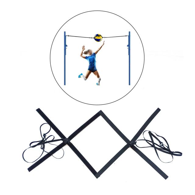 Equipamento de Treinamento de Voleibol para Treinos Solo com Foco em Saltos e Habilidades de Jogo