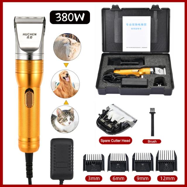 Aparador Elétrico 380W para Animais Domésticos: Ideal para Gatos, Cachorros, Coelhos, Cavalos e Ovelhas