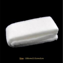 Esponja bioquímica do filtro para o aquário, algodão branco, acessório do tanque de peixes, filtro de Miidea, espessura 3cm, comprimento 100cm, 1Pc - Image 4