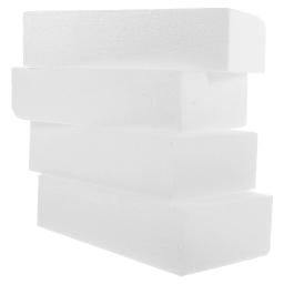 Blocos de Espuma Densa (4 Peças) para Artesanato DIY, Cubos Brancos para Escultura, Pintura, Colagem, Fixação, Aprendizagem Criativa e Projetos Escolares de Arte - Image 5