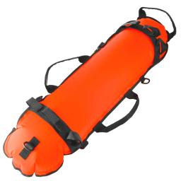 Flutuador De Segurança Inflável, Marcador De Superfície, Mergulho, Flutuador De Sinal Com Bandeira De Mergulho, Flutuabilidade Máxima, Caça Submarina, Natação, 78LBS - Image 3