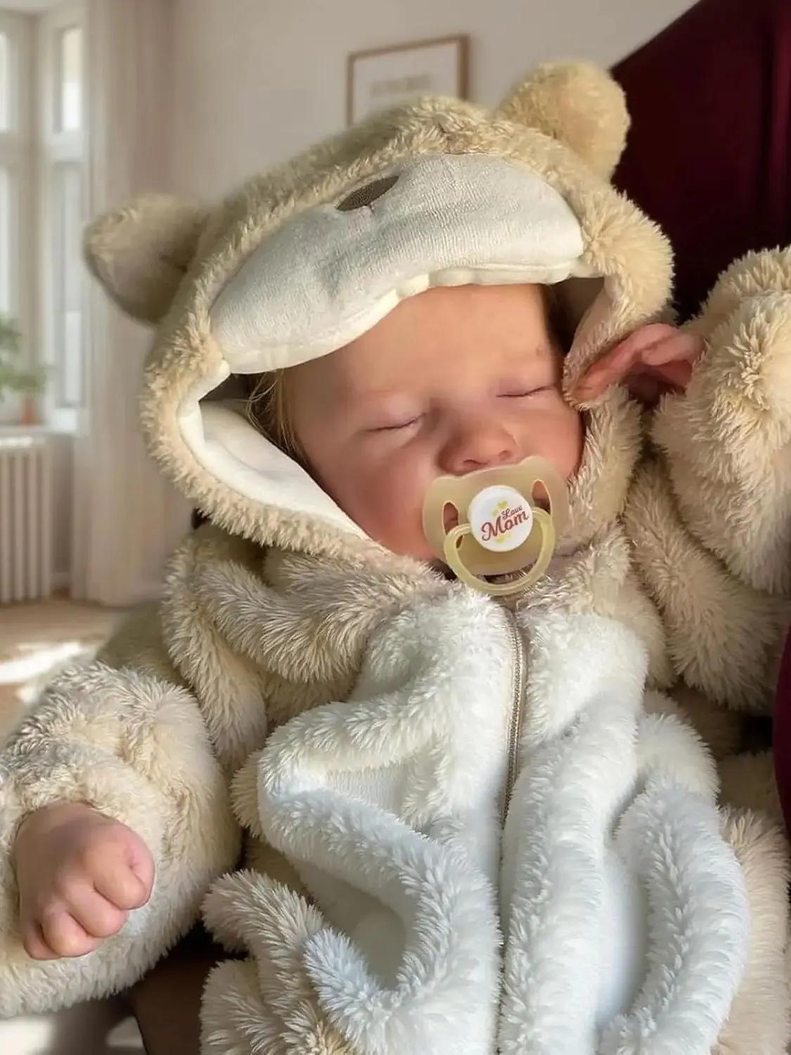 18 Polegada bonecas reborn bebê realista bonecas bebê recém-nascido menino realista boneca reborn menino para crianças idade 3 + - Image 1
