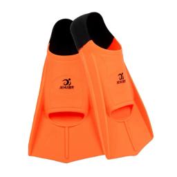 Nadadeiras flutuantes de lâmina curta para adulto, nadadeiras de treinamento, nadadeiras macias e flexíveis, equipamento de natação e mergulho, 1 par - Image 6