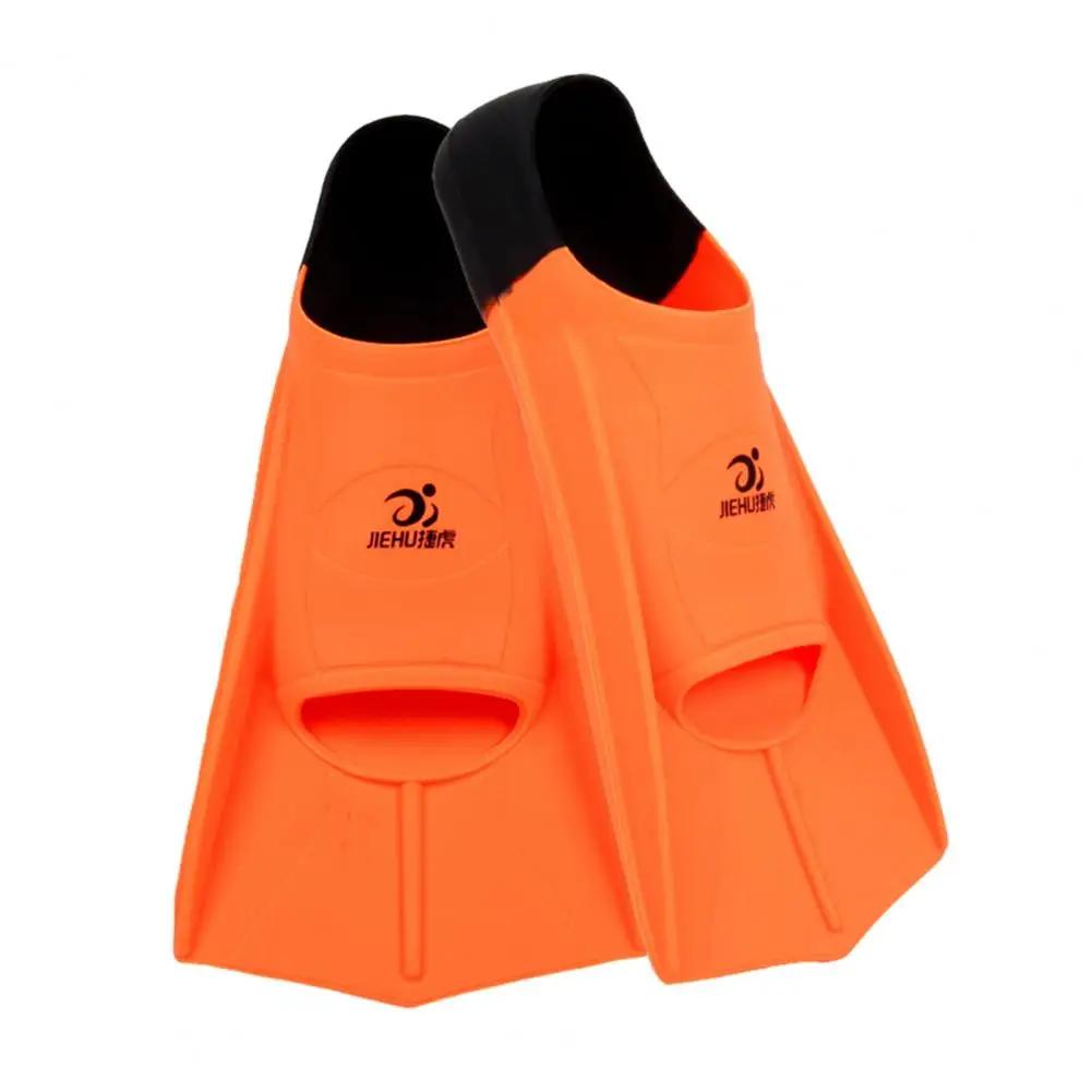 Nadadeiras flutuantes de lâmina curta para adulto, nadadeiras de treinamento, nadadeiras macias e flexíveis, equipamento de natação e mergulho, 1 par - Image 1