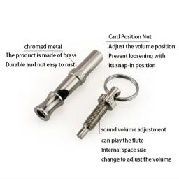 Dog Training Whistle Stop Barking Dispositivo, ultra-sônica flauta, silencioso, ferramenta de controle, Puppy Train Keychain, Pet fornecimentos - Image 4