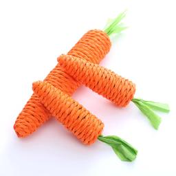 Carrot Sound Pet Toy Resistente a mordida, Corda de papel, Arranhador, Limpar os dentes, Jogo interativo - Image 3