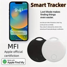 Mini Smart Airtag GPS Tracker, Dispositivo De Rastreamento Em Tempo Real, Micro Pet Tracker, Sem Cartão Sim, Localizador de Longa Distância - Image 2