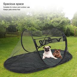 Portátil Folding Pet Tent, Tenda dobrável ao ar livre, Playhouse exterior, Cerca do cão, Camping, pequeno, Gato - Image 1