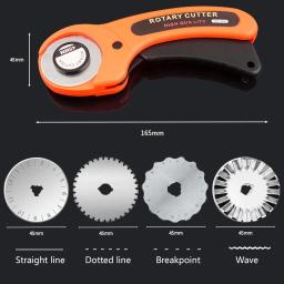 Rotary Cutter Tool Kit com lâminas Mat, Patchwork Régua, Faca de escultura, Tesoura Clips, Pinos retos para costura e Quilting Set - Image 2