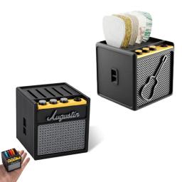 Suporte portátil da picareta da guitarra, Plectrum impresso 3D, Caixa De Armazenamento Com Slot Pick, Guitarra Capo, Sintonizador, Cordas, Estojo De Armazenamento - Image 5