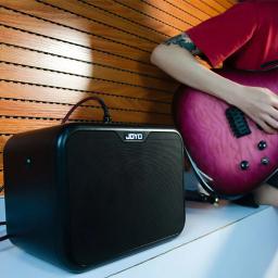 Guitarra elétrica Audio Amplifier String, Acessórios para instrumentos musicais, Sintonizador recarregável AMP com saída para auscultadores - Image 3