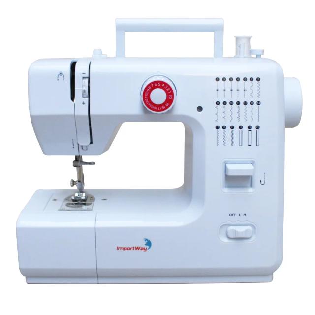 Máquina de Costura Doméstica Semi Profissional Importway IWMC-508 com 20 Pontos, Pedal e Luz Integrada