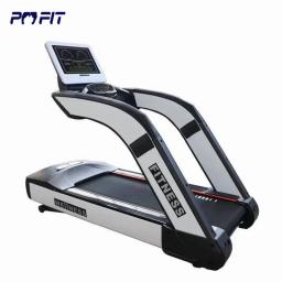 Comercial Gym Fitness esteira com tela de TV, executando andando máquina, treino, musculação, motor AC, 3HP - Image 5