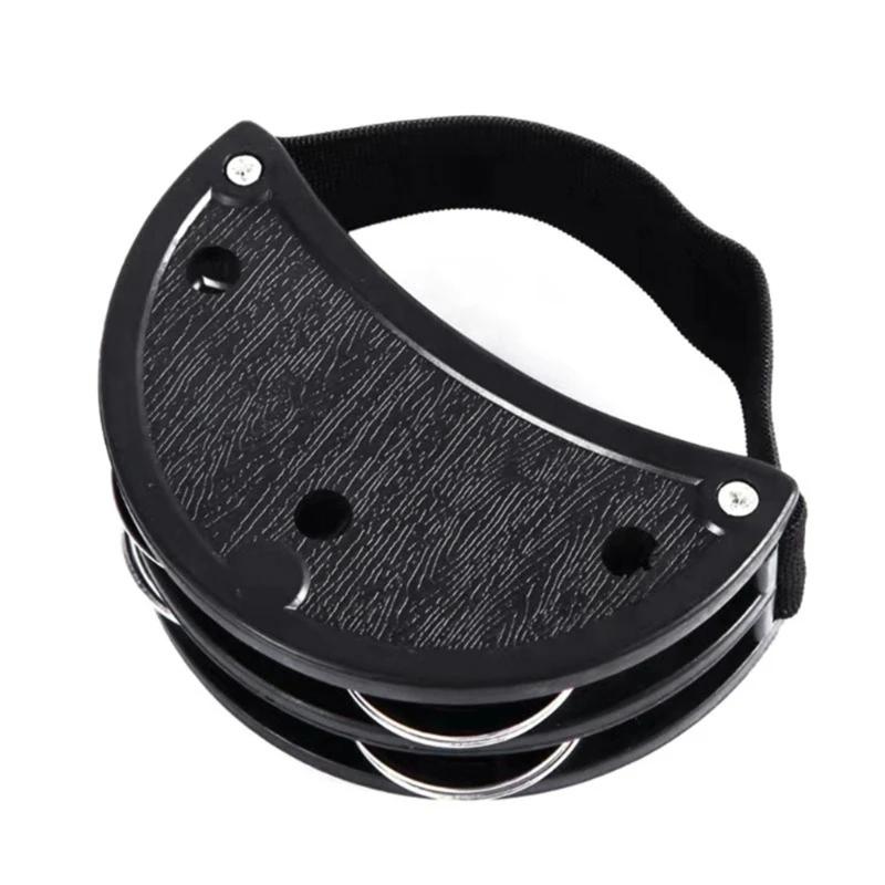 Instrumento musical percussão para adultos, pandeiro com sinos - Image 1