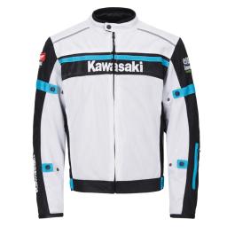 Kawasaki biker terno de corrida anti queda roupas ao ar livre motocross ciclismo terno elegante respirável jaqueta masculina - Image 5