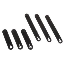 10 pçs 5/8cm braçadeiras de cabo de borracha para fixar abraçadeiras cablagem faixas de borracha acessórios do veículo elétrico da motocicleta - Image 3