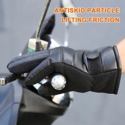 Usb luvas aquecidas elétricas ao ar livre luvas térmicas mão mais quente inverno luvas de esqui da motocicleta luvas aquecidas à prova dwaterproof água tela toque - Image 3