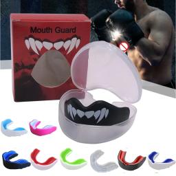 EVA Futebol Boca Guarda Ultrathin Boxe Cintas Mouthguard Proteção Contra Impacto Efeito Buffer para Lacrosse Artes Marciais - Image 1