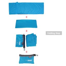 Forro do saco de dormir com fronha, equipamento de acampamento, poliéster saudável, pongee, viagens ao ar livre, caminhadas - Image 4