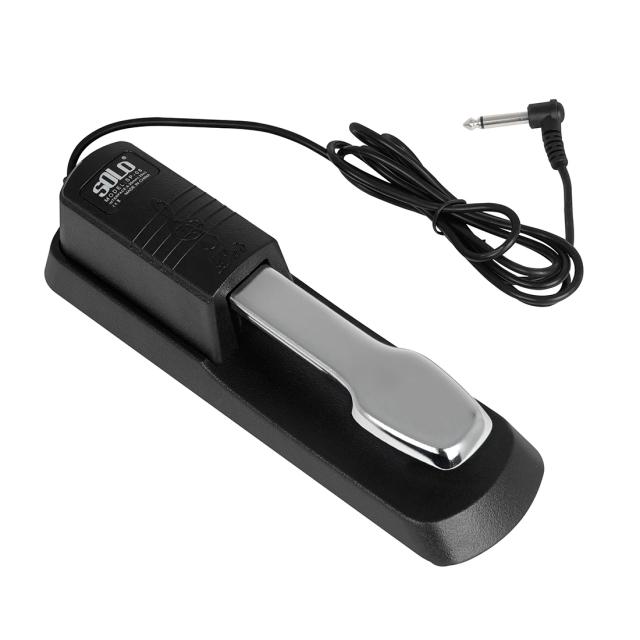 Acessório para Piano Eletrônico: Pedal Sustentador com Conexão de 6.35mm para Teclados e Órgãos MIDI