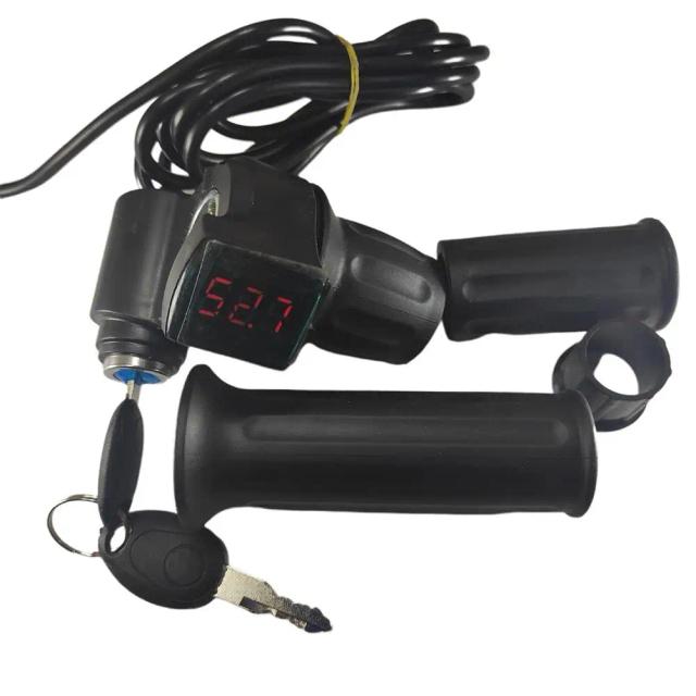Acelerador Digital de Torção para Trotinete e Bicicleta com Controle de Velocidade 12V-84V