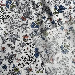 Meadow Song Tecido Floral para Costura de Pano, 100% Algodão, 40S Como, Liberdade, Impressão Digital, Vestidos, Saia, Kids Designer, 140x50cm - Image 3