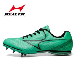 Saúde Médio Curta Distância Spike Running Shoes, Estudante Competição de Atletismo, Sprint Profissional Long Jump Nail Shoes - Image 4