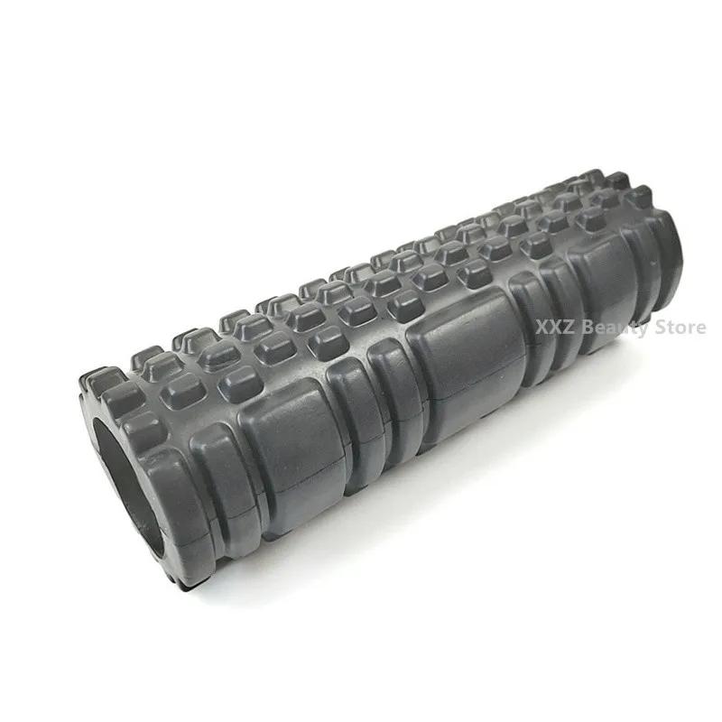 30cm preto exercício volta massagem rolo yoga tijolo eva coluna de yoga ginásio fitness pilates rolo de espuma equipamentos fitness em casa ﻿ - Image 1