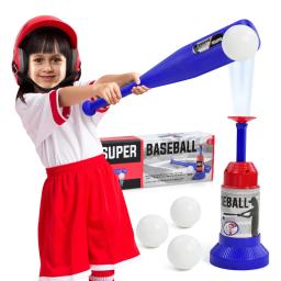 Máquina Automática de Bola de Beisebol Infantil, T-Ball Set Brinquedos, Ao Ar Livre, Família Interativo, Lazer, Esportes - Image 1