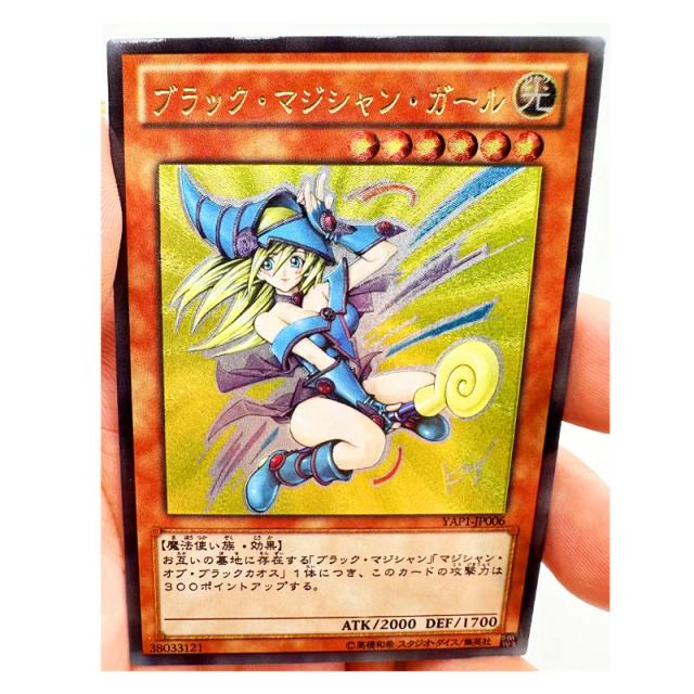 Cartões Colecionáveis do Anime Yu-Gi-Oh! Magi Magician - Brinquedos Japoneses para Hobbies e Coleções