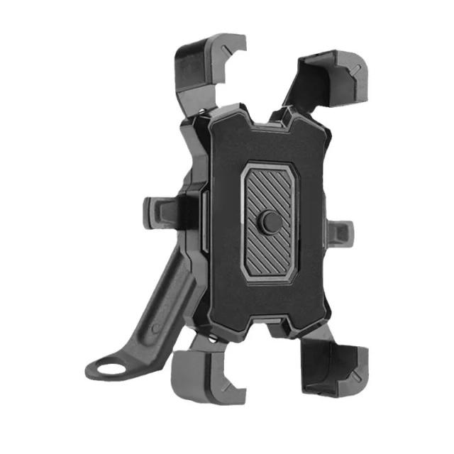 Suporte resistente para celular de motocicletas e bicicletas com rotação 360º, ideal para navegação com iPhone, Xiaomi e Samsung