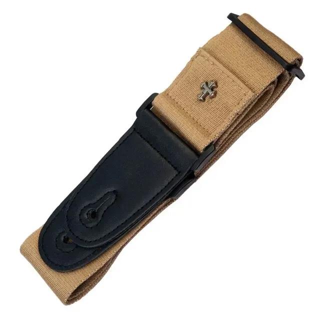 Vintage correias de guitarra elétrica, acústico Folk Guitar Belt, correias, Pick Pocket, acessórios, Cruz, personalidade - Image 1