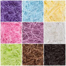 Material De Enchimento De Caixa Colorida, Lafite Grass, Enchimento De Embalagem, DIY, Aniversário, Presente De Festa De Casamento, Caixas De Doces - Image 1