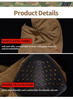 Windproof Outdoor Tactical Mask, Silicone Head Hood, Half Face, Windproof Chapelaria, Airsoft Hunting, CS Game, Sunscreen Cap - Image 4