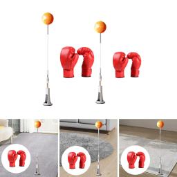 Ajustável Boxing Reaction Ball com Suporte e Luvas, MMA Reflex Ball - Image 2