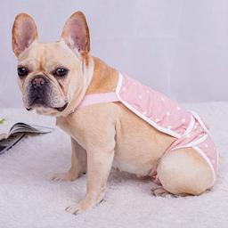 Lavável cão fralda shorts sanitários, suspensórios ajustáveis, pet calças fisiológicas, roupas para cães, cuecas cuecas - Image 3