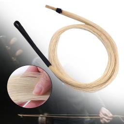 Erhu Bow Hair para instrumento musical, cru, 31 Polegada Parts, fácil de usar - Image 1