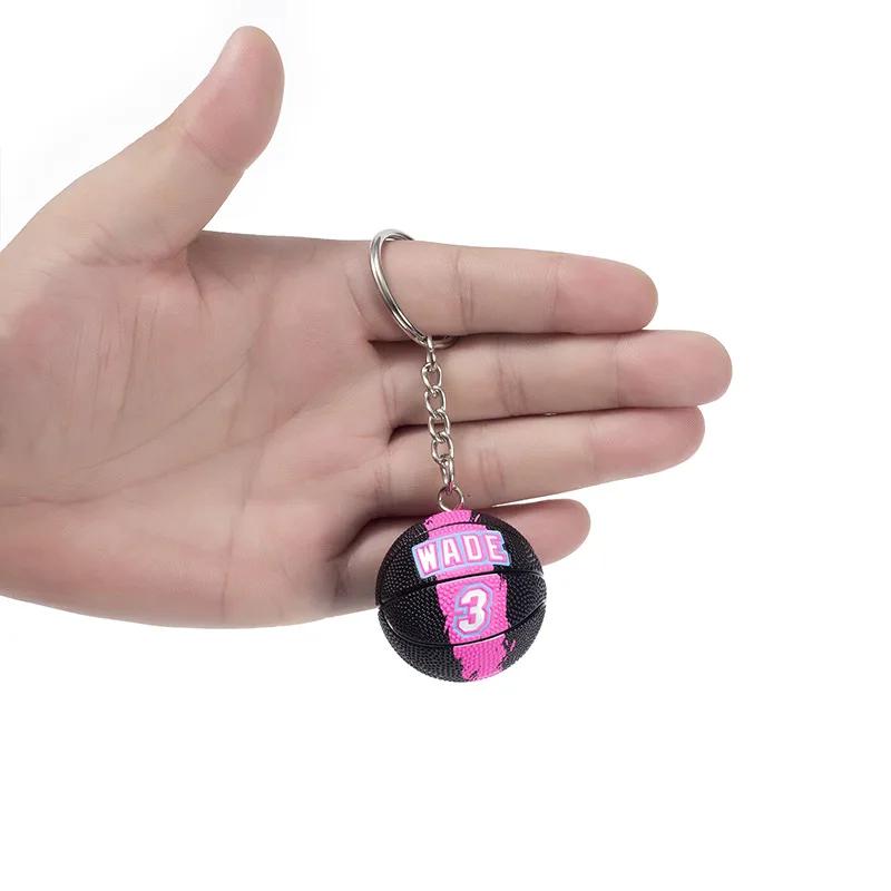 Chaveiro de curry de basquete para carro, todas as estrelas, pingente em formato de bola, joias, amantes, trin, melhor presente, acessórios - Image 1