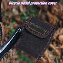 Tampa do pedal para bicicleta de estrada, 1 par de proteção capa para mountain bike, acessórios de equitação ao ar livre - Image 1
