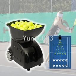 Máquina De Servir De Alimentador De Bola De Tênis Inteligente, Robô Tiro, Automático, Controle Remoto, Equipamento De Treinamento, JT-S4, DC24V - Image 3