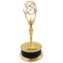 Grande troféu emmy por frete dhl expedição com 15.5 polegadas grande enorme metal emmy prêmios troféu - Image 1