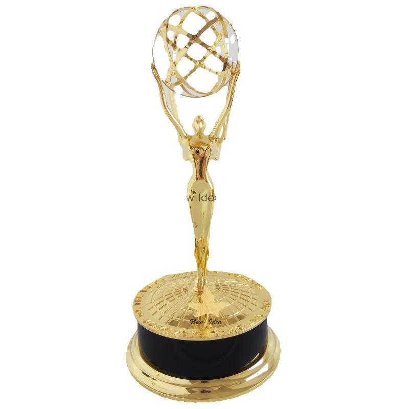 Grande troféu emmy por frete dhl expedição com 15.5 polegadas grande enorme metal emmy prêmios troféu - Image 1