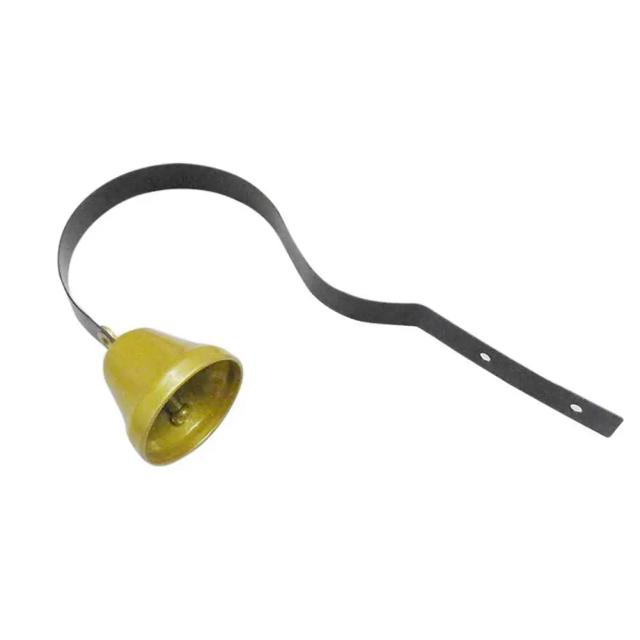 Campainha para Cães Potty com Design Alto e Claro em Bronze - Inclui Parafusos e Fácil de Instalar