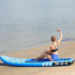 Inflável Stand Up Paddle Board, prancha de surf, surf aquático, skate board, novo design - Image 2